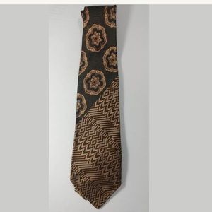 Mitzi Cravat brown multi tie